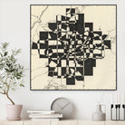 Modern Map of Atlanta by Nikki Galapon on GIANT ART - maps & flags