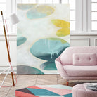 Stacking Stones I by June Erica Vess on GIANT ART - blue abstract