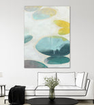 Stacking Stones I by June Erica Vess on GIANT ART - blue abstract