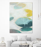 Stacking Stones I by June Erica Vess on GIANT ART - blue abstract