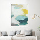 Stacking Stones I by June Erica Vess on GIANT ART - blue abstract