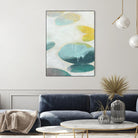 Stacking Stones I by June Erica Vess on GIANT ART - blue abstract