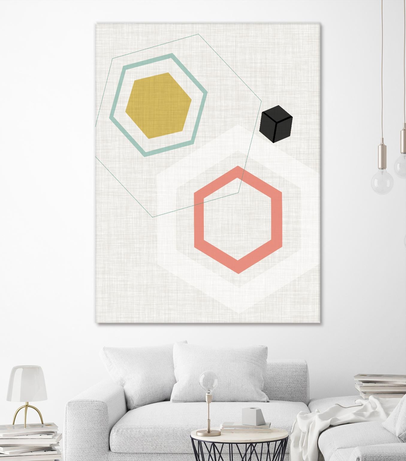Mod Geometry II by Jarman Fagalde on GIANT ART - abstract