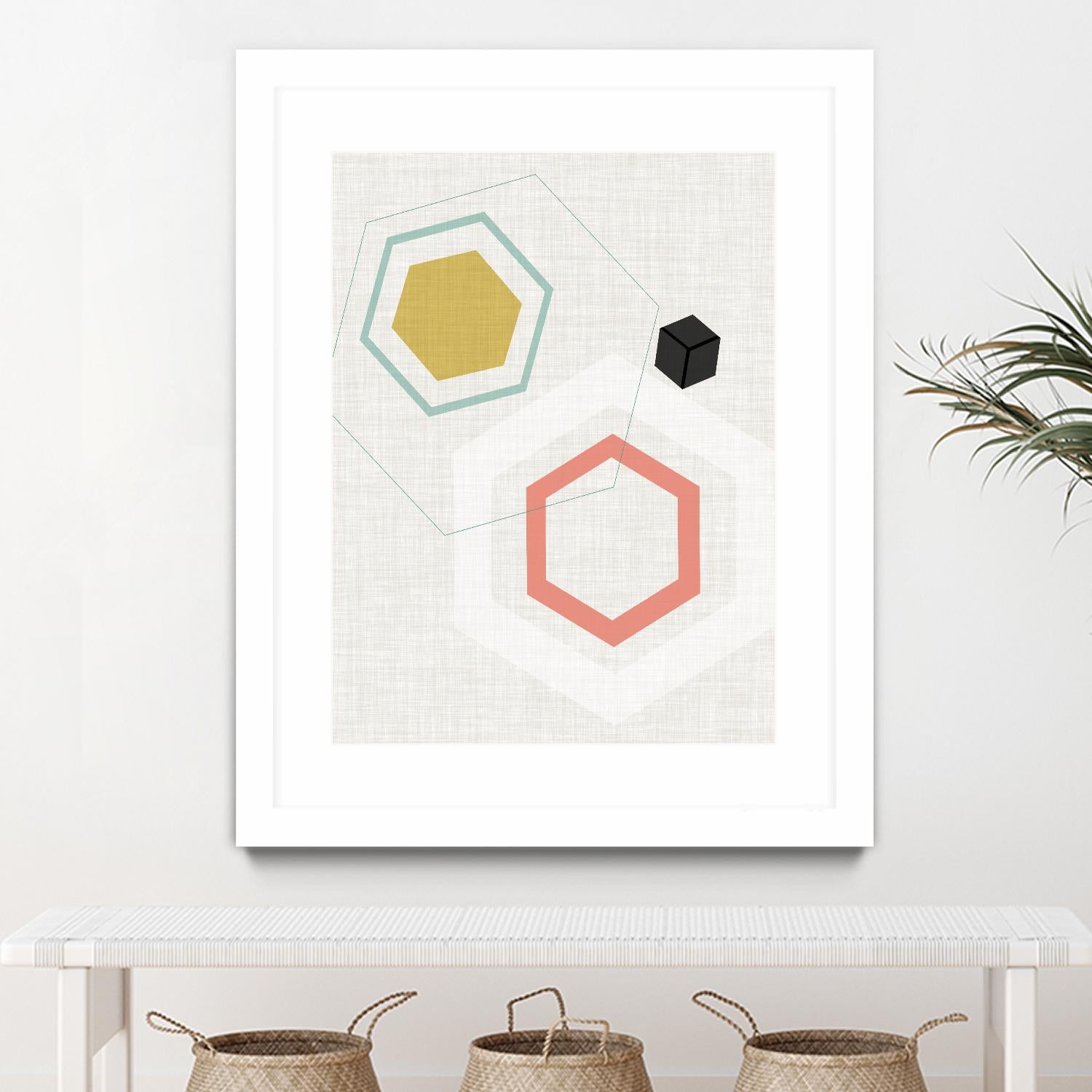 Mod Geometry II by Jarman Fagalde on GIANT ART - abstract