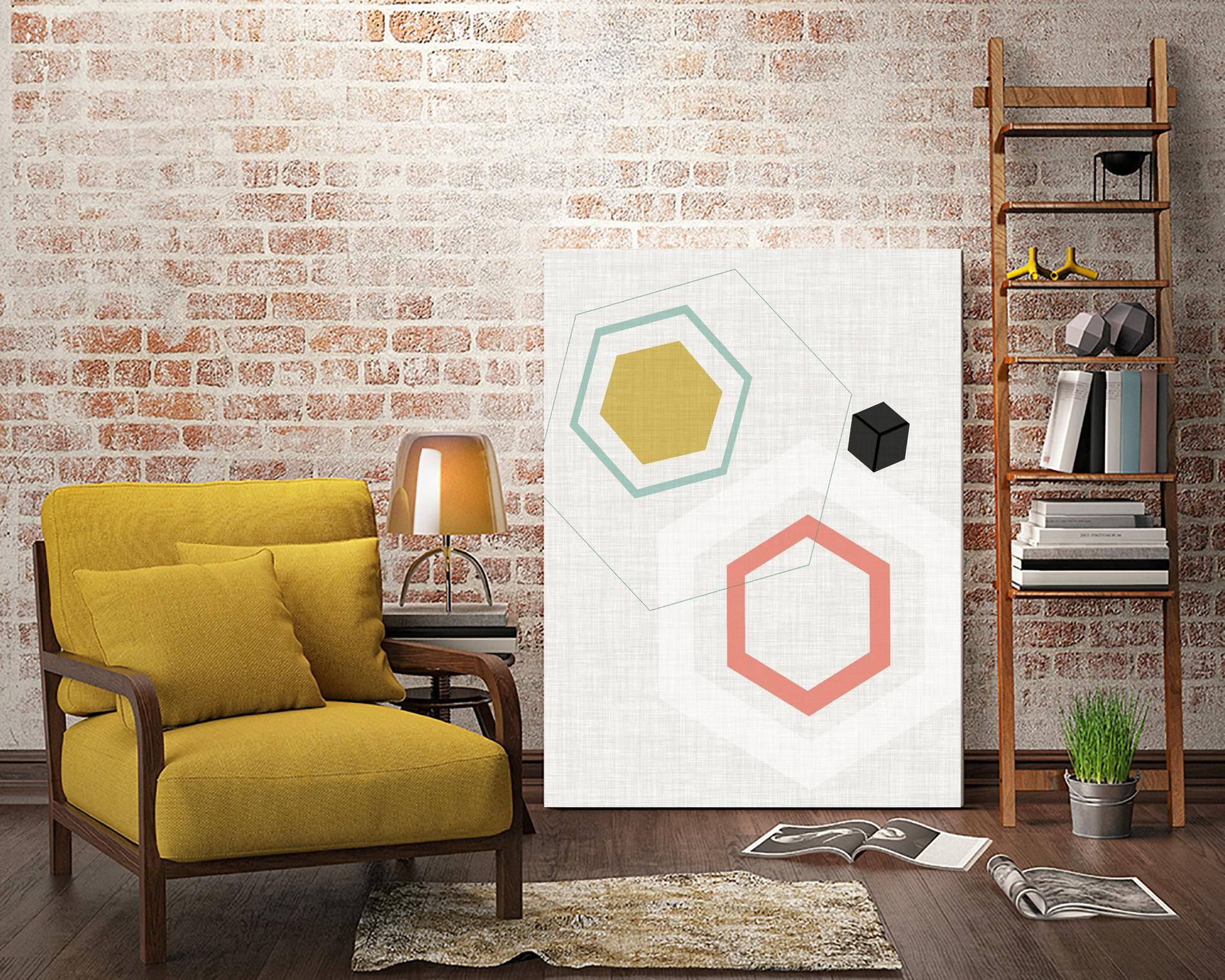 Mod Geometry II by Jarman Fagalde on GIANT ART - abstract