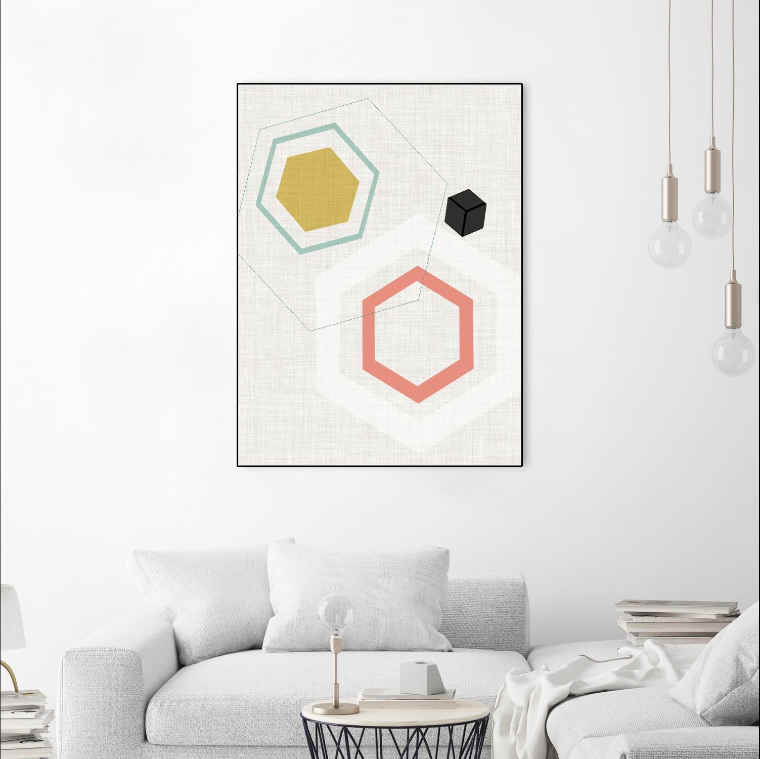 Mod Geometry II by Jarman Fagalde on GIANT ART - abstract