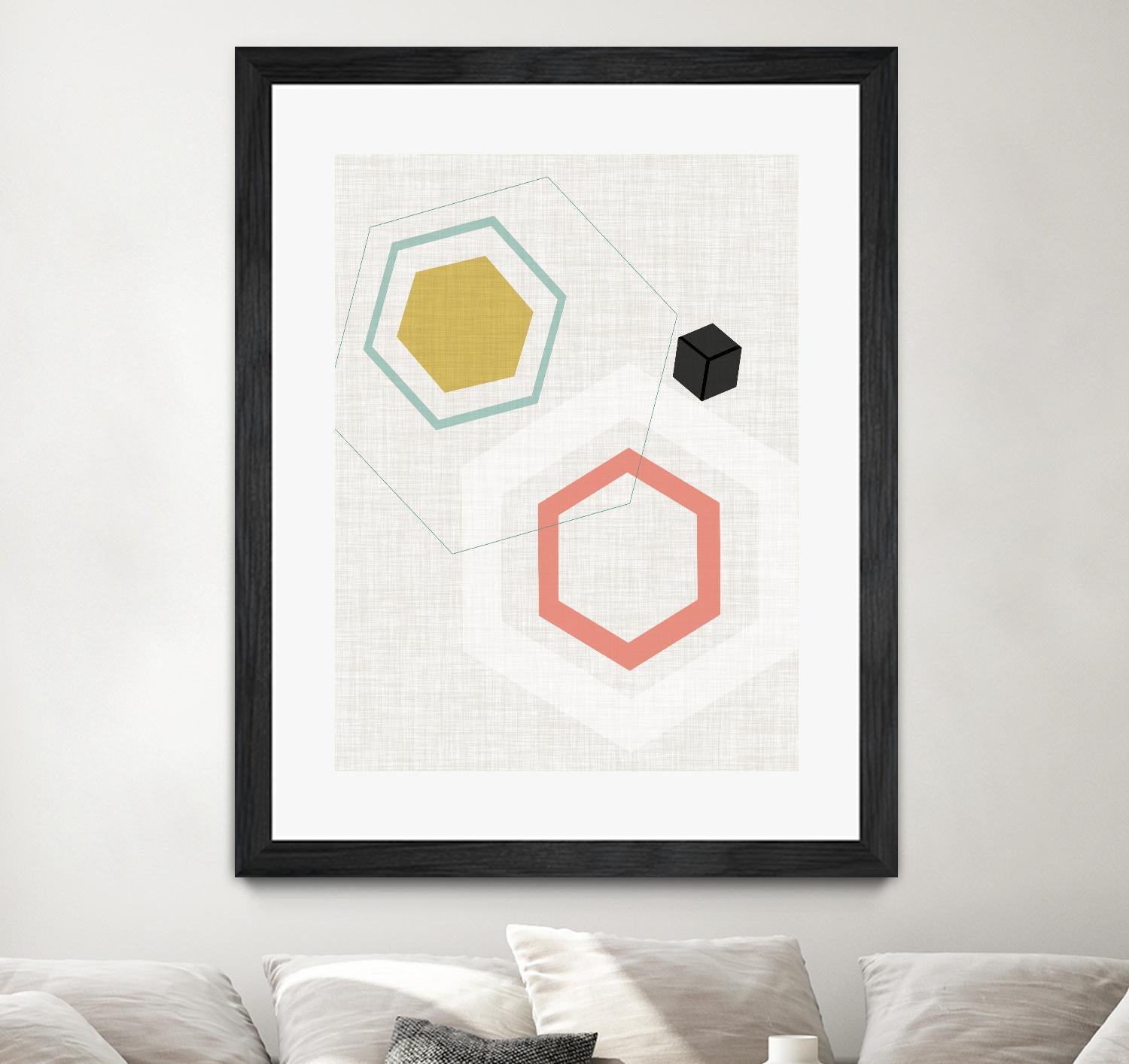 Mod Geometry II by Jarman Fagalde on GIANT ART - abstract