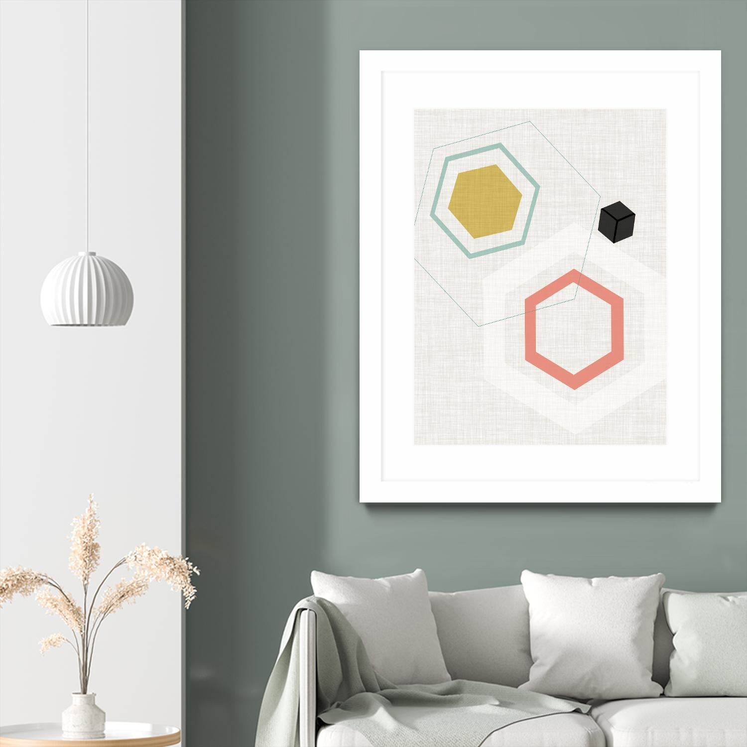 Mod Geometry II by Jarman Fagalde on GIANT ART - abstract