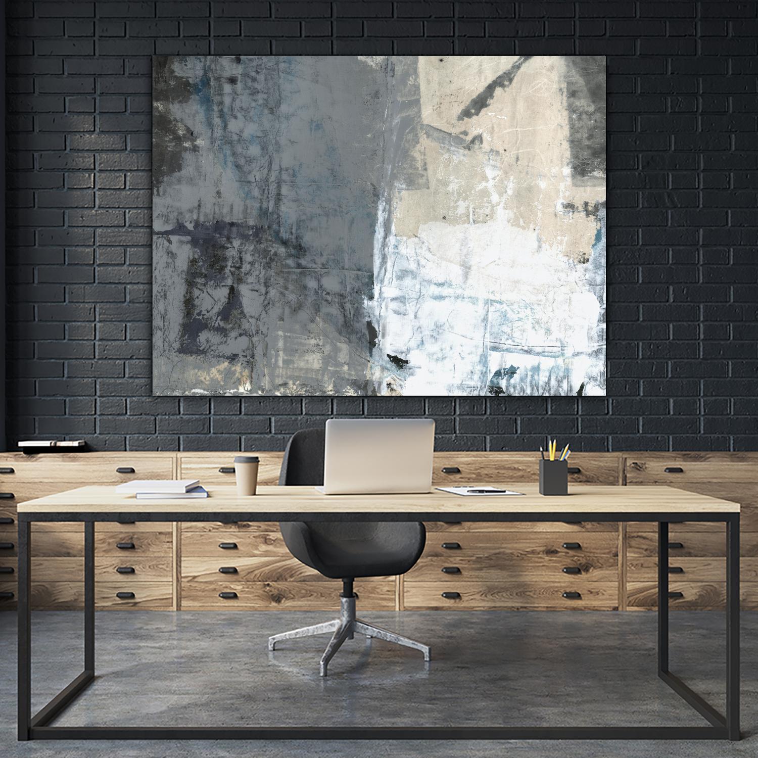 Shades of Grey I by Elena Ray on GIANT ART - abstract