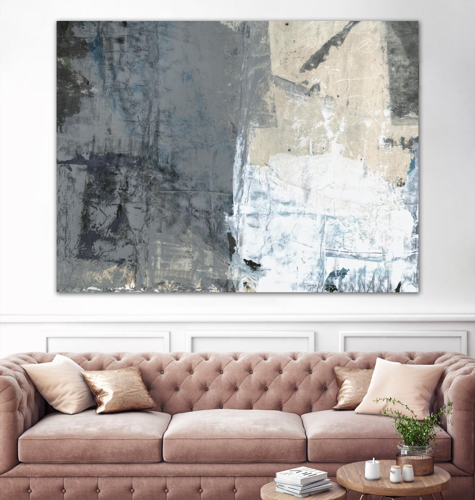 Shades of Grey I by Elena Ray on GIANT ART - abstract