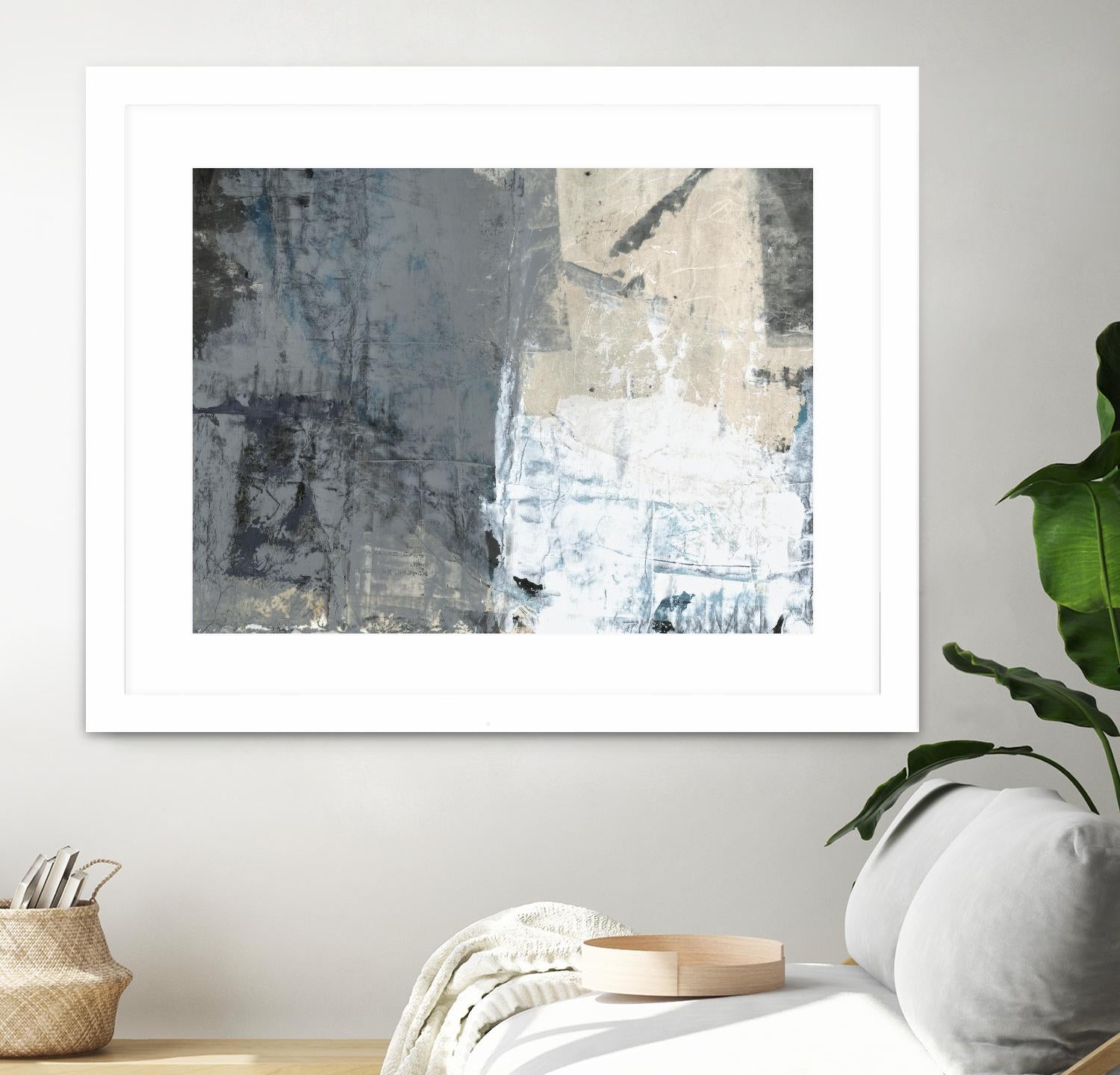 Shades of Grey I by Elena Ray on GIANT ART - abstract