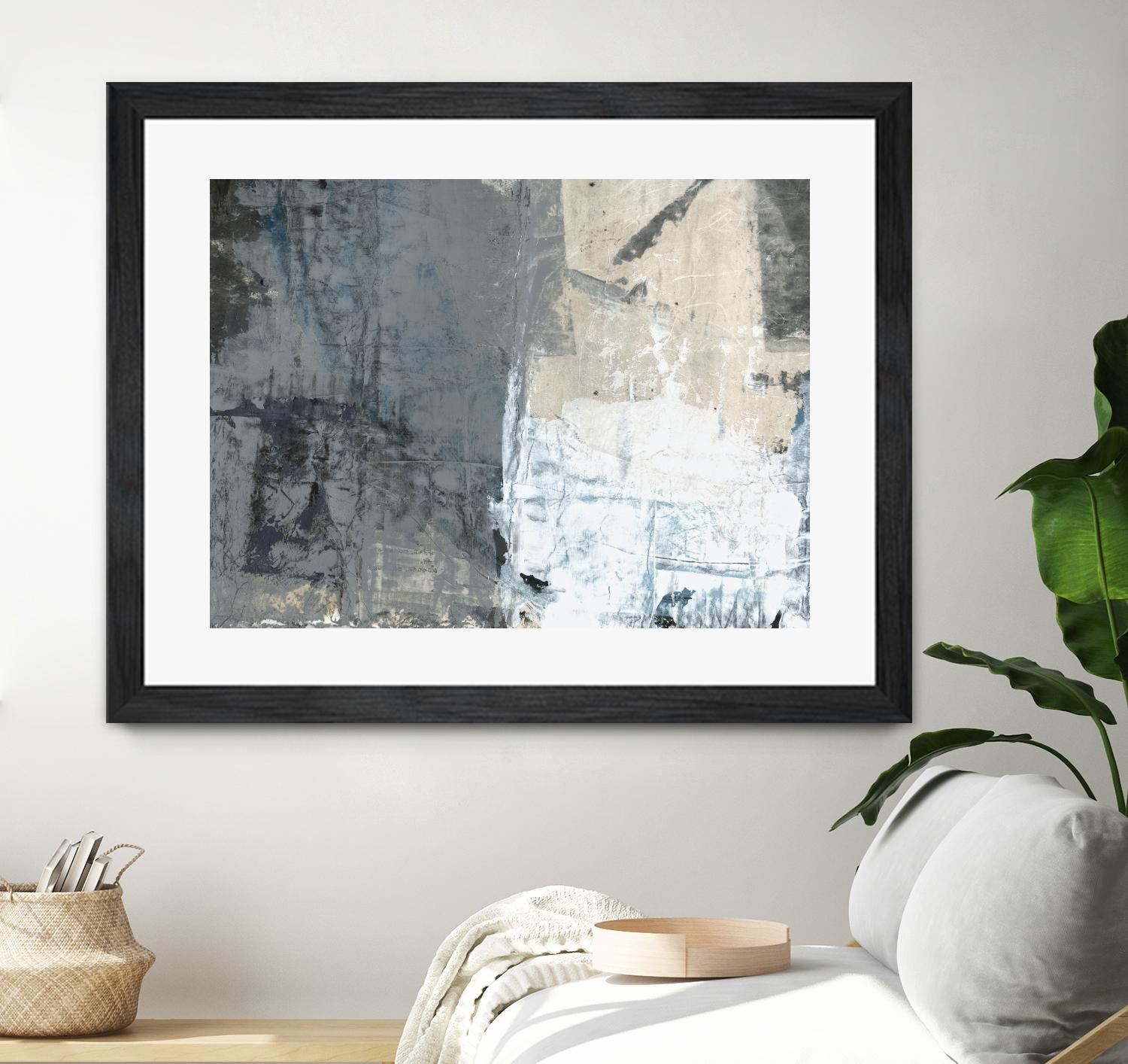 Shades of Grey I by Elena Ray on GIANT ART - abstract