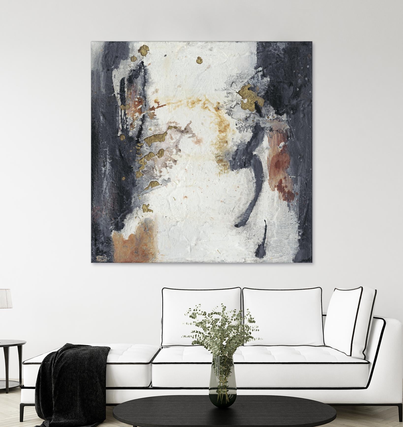 Oriental Garden II by Joyce Combs on GIANT ART - abstract