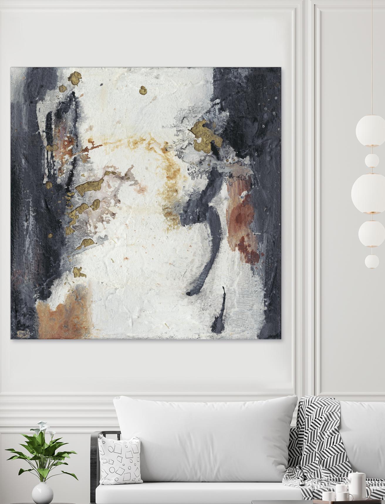 Oriental Garden II by Joyce Combs on GIANT ART - abstract