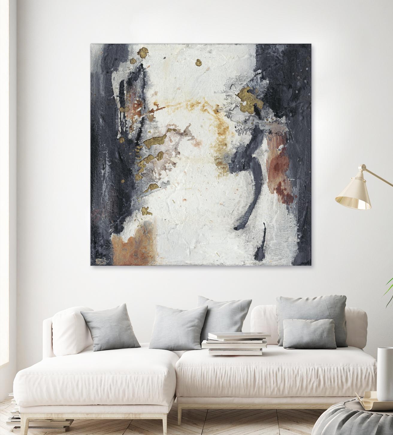 Oriental Garden II by Joyce Combs on GIANT ART - abstract