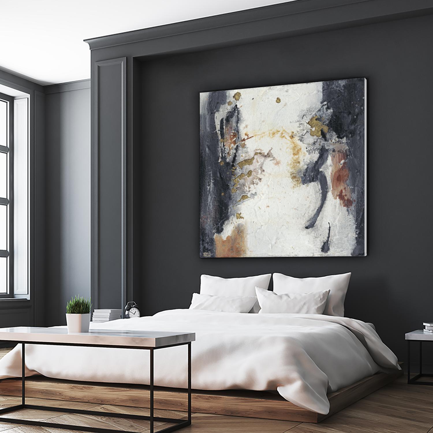 Oriental Garden II by Joyce Combs on GIANT ART - abstract