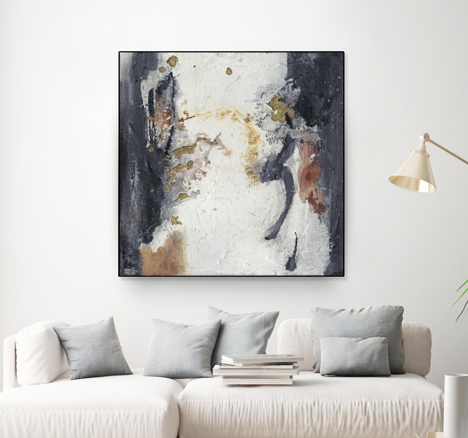 Oriental Garden II by Joyce Combs on GIANT ART - abstract