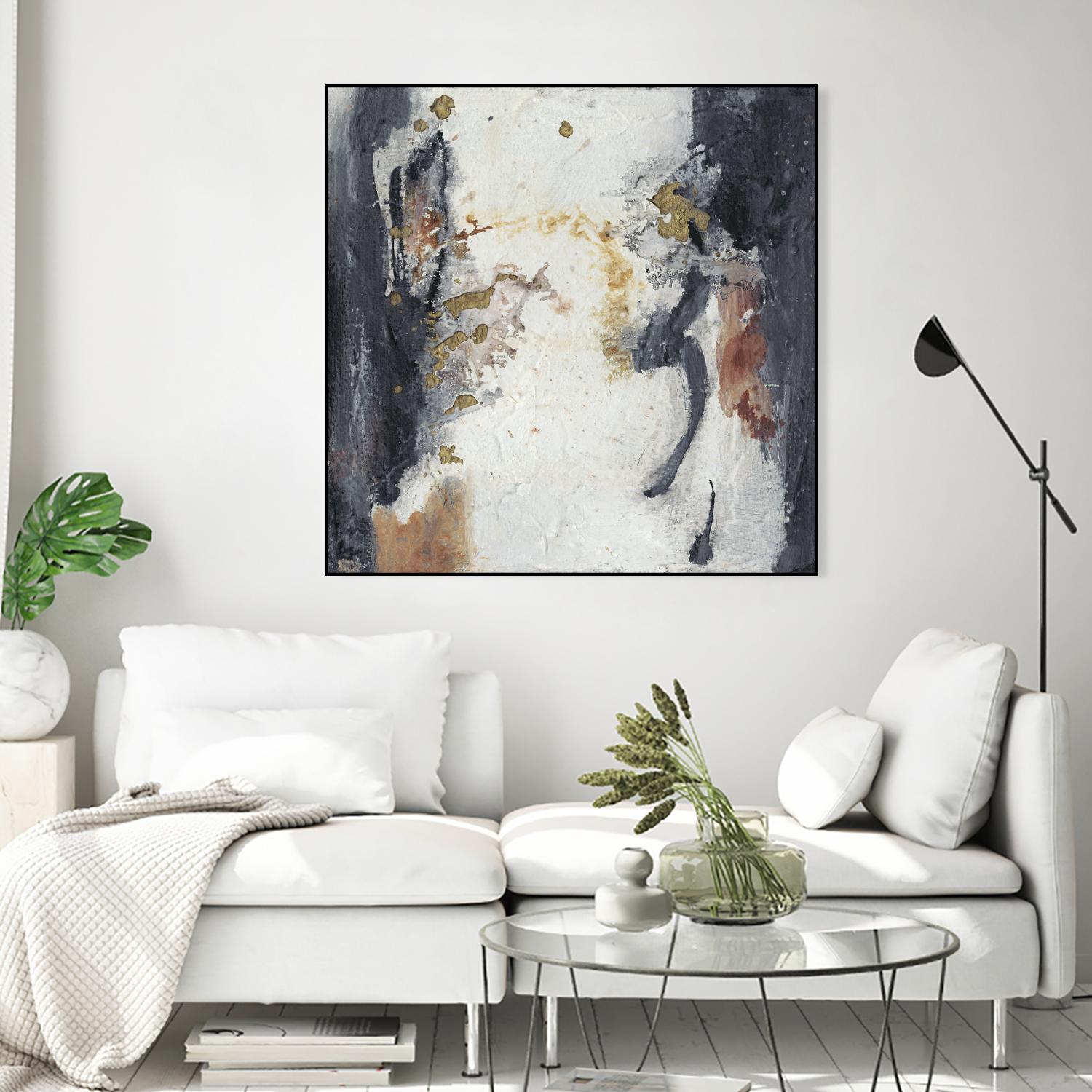 Oriental Garden II by Joyce Combs on GIANT ART - abstract