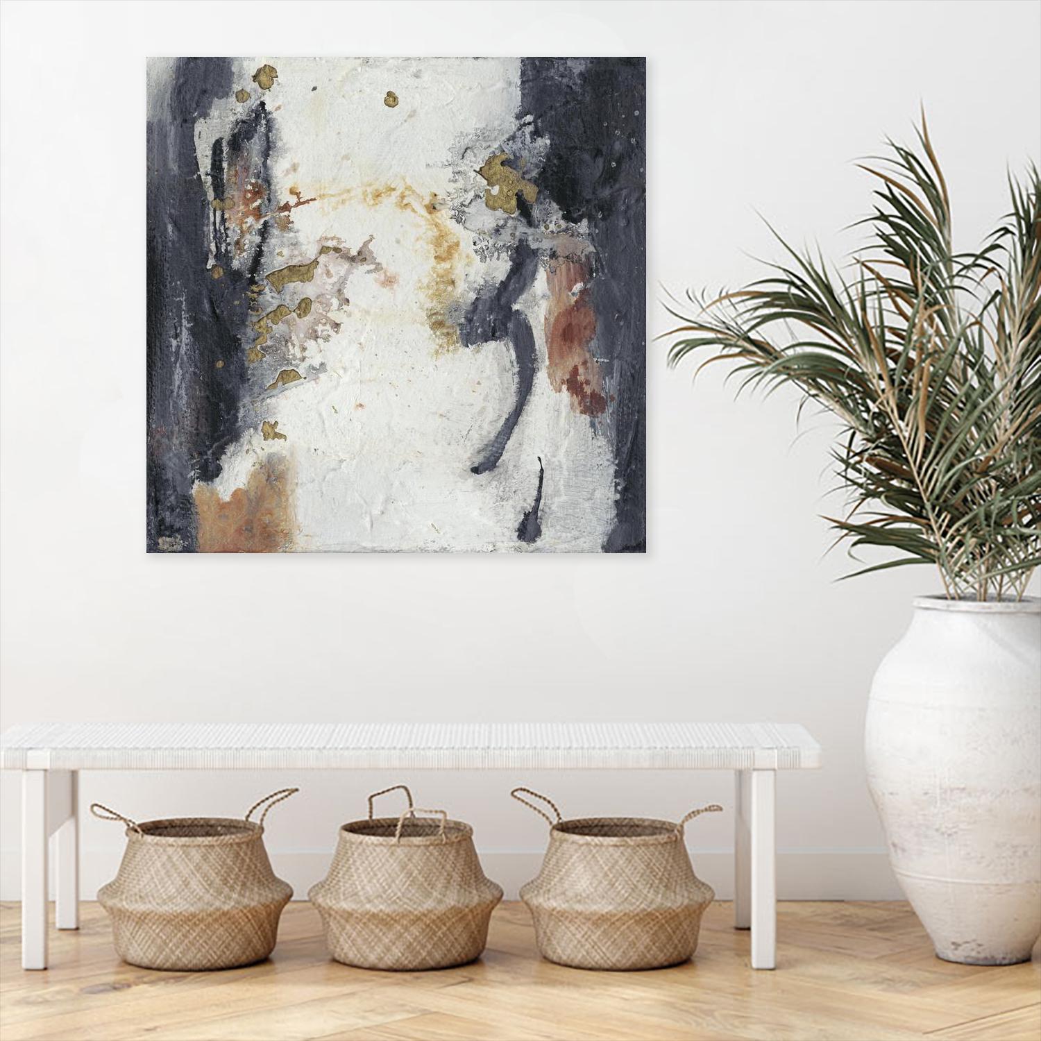 Oriental Garden II by Joyce Combs on GIANT ART - abstract