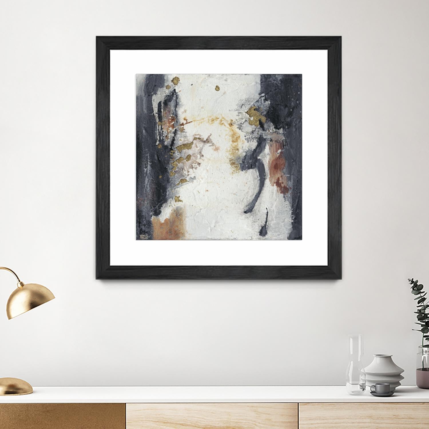 Oriental Garden II by Joyce Combs on GIANT ART - abstract