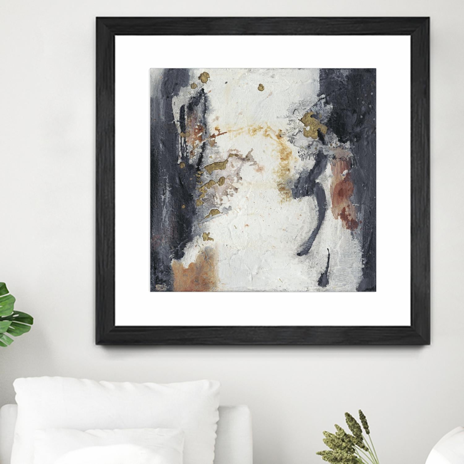 Oriental Garden II by Joyce Combs on GIANT ART - abstract