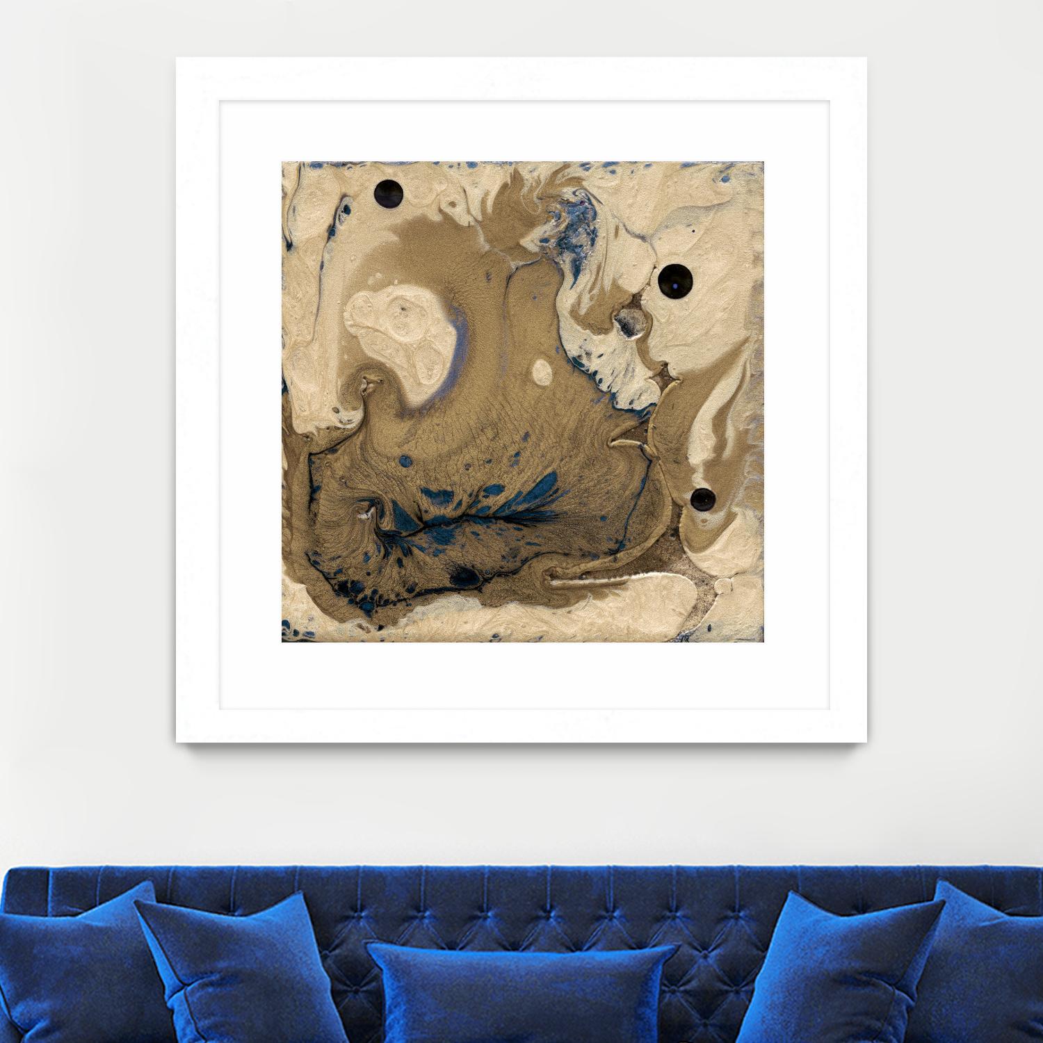Mojave I by Alicia Ludwig on GIANT ART - brown abstract