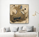 Mojave I by Alicia Ludwig on GIANT ART - brown abstract