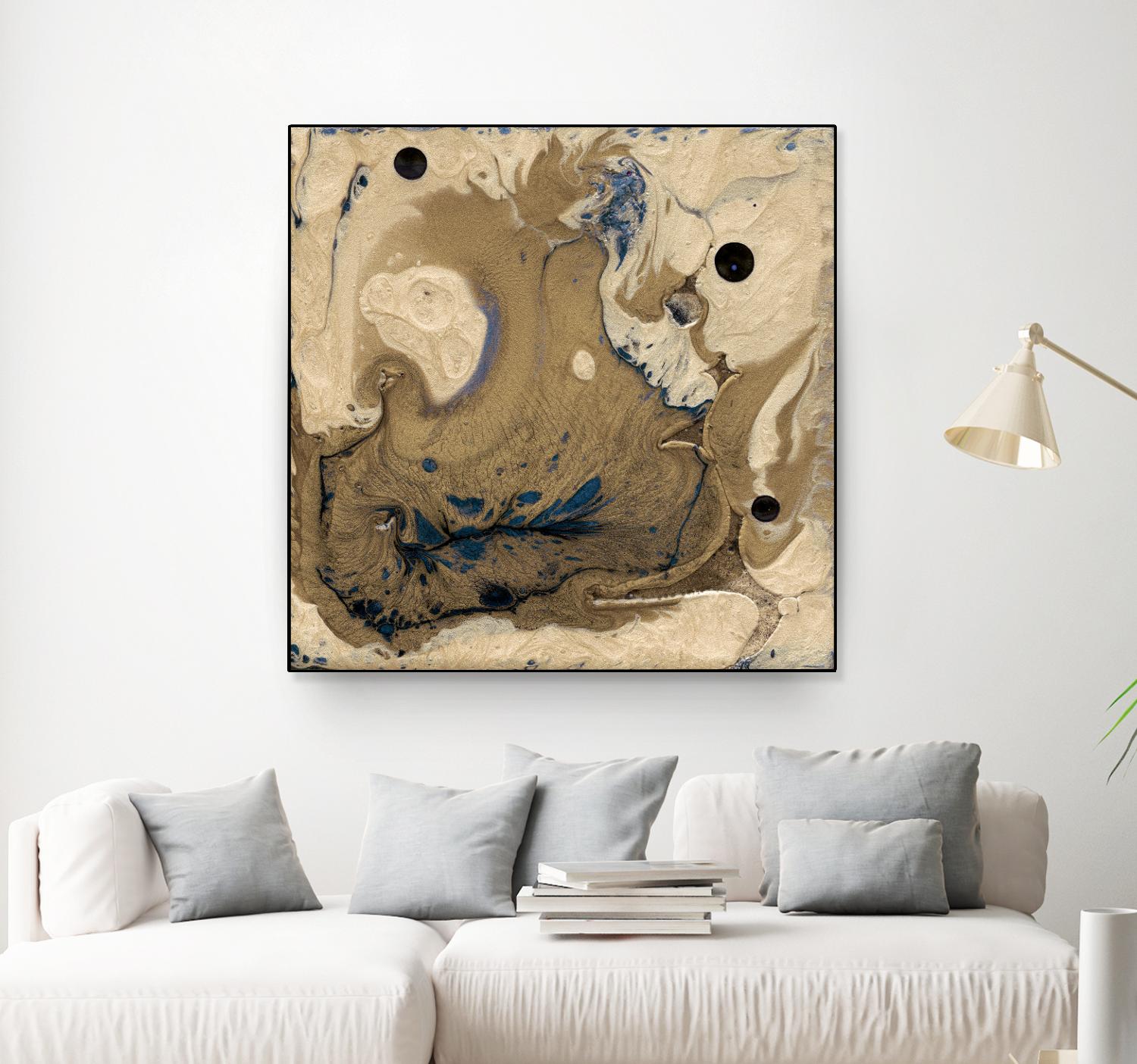 Mojave I by Alicia Ludwig on GIANT ART - brown abstract