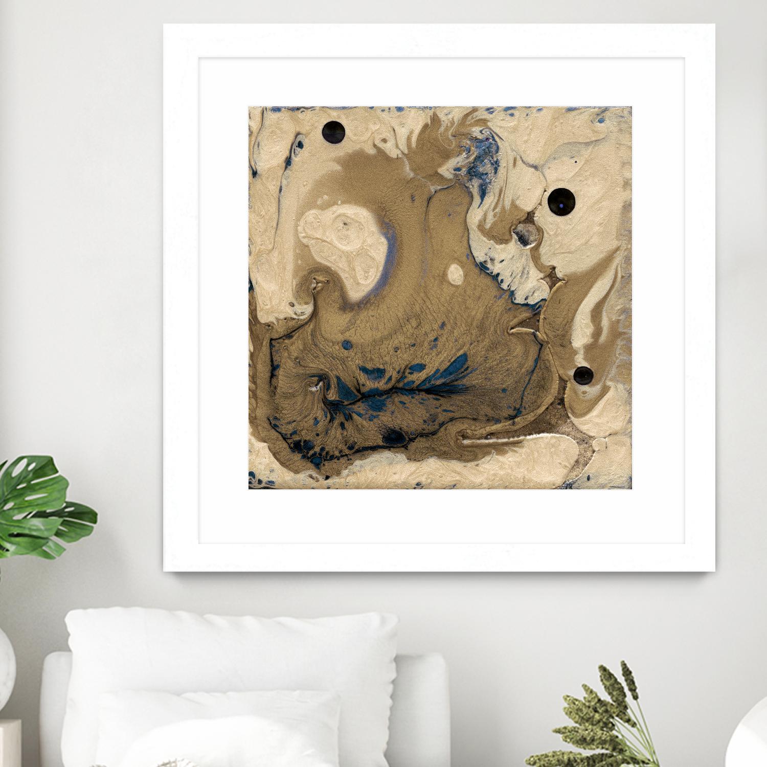 Mojave I by Alicia Ludwig on GIANT ART - brown abstract