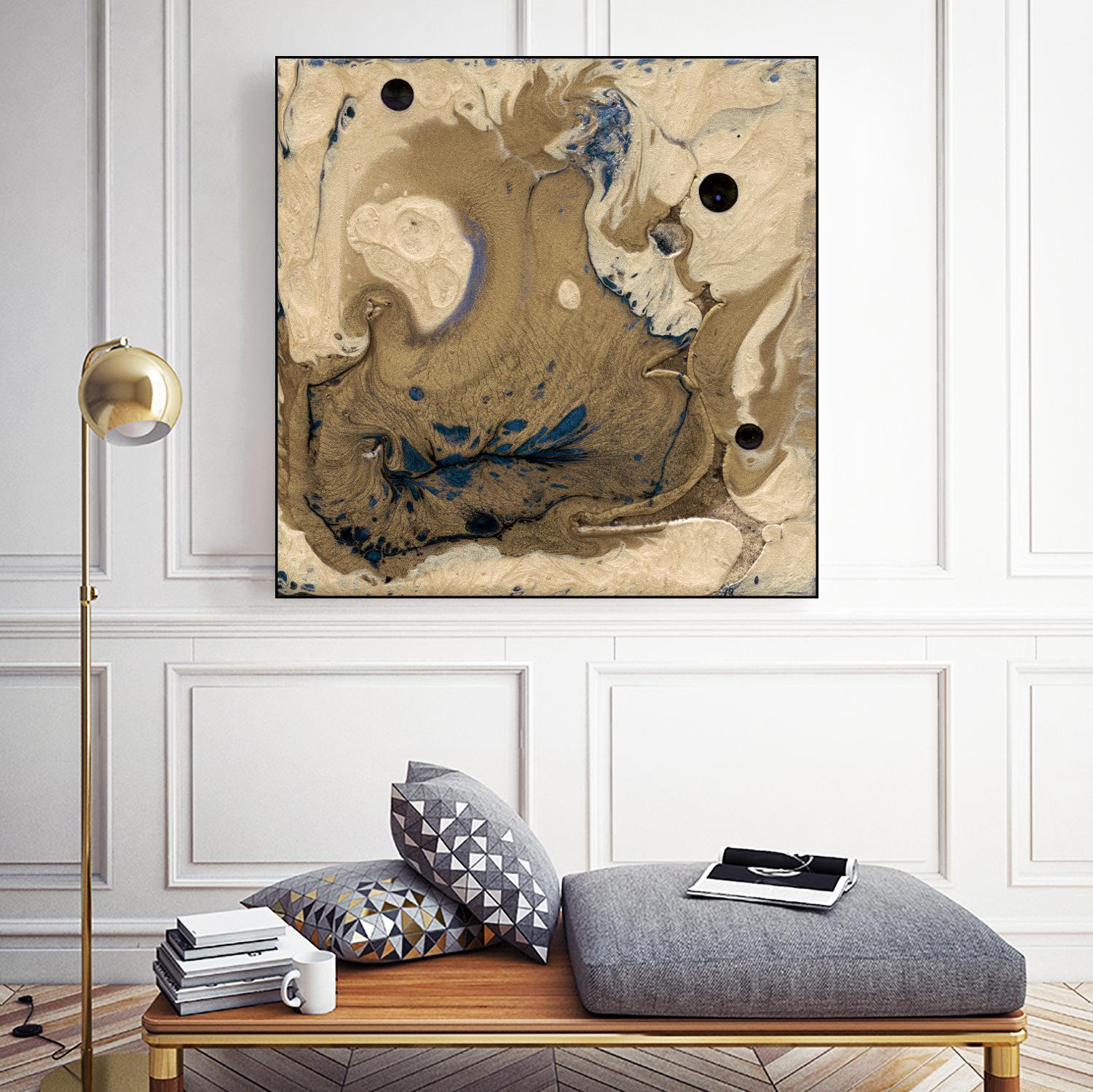 Mojave I by Alicia Ludwig on GIANT ART - brown abstract