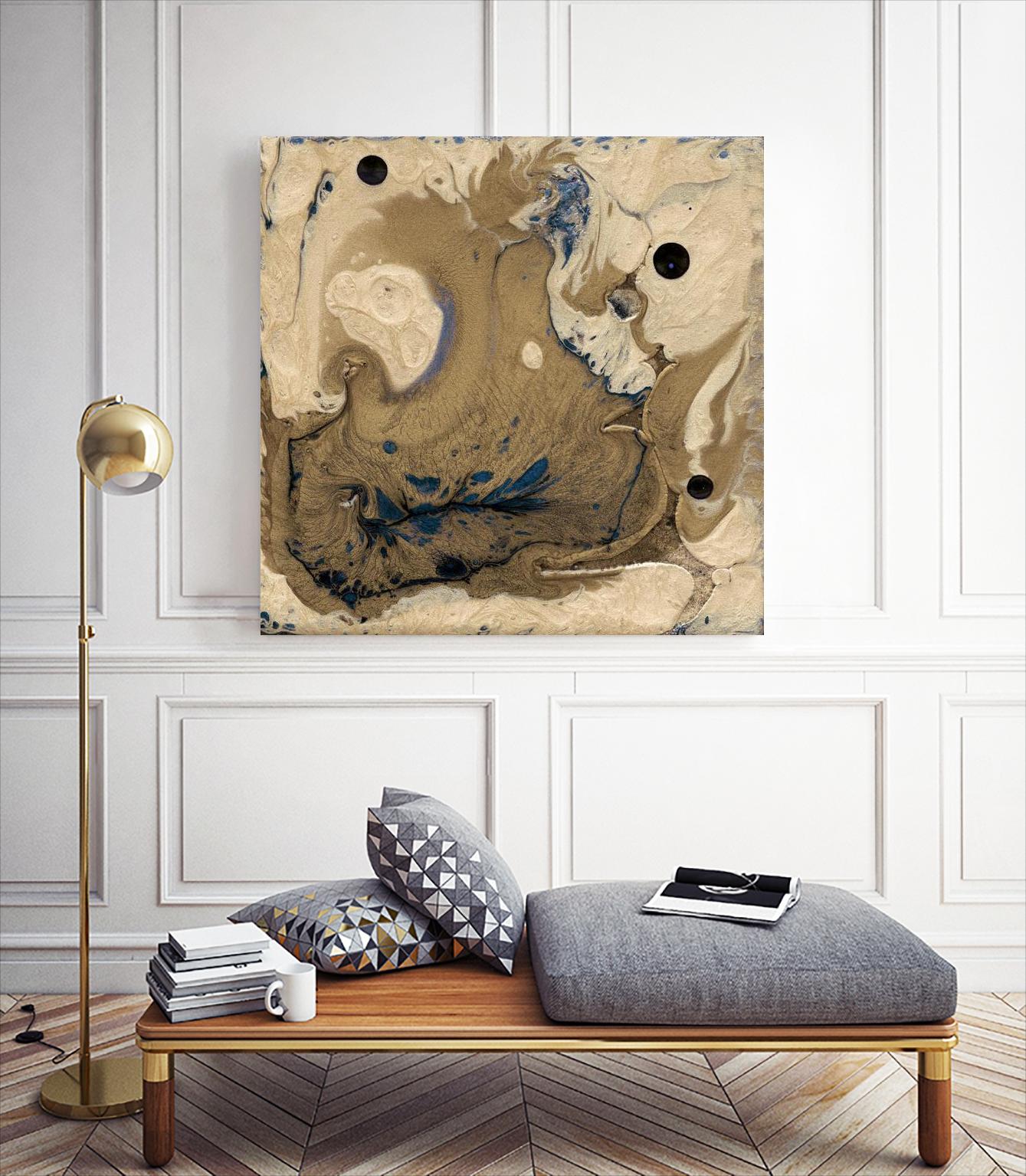 Mojave I by Alicia Ludwig on GIANT ART - brown abstract