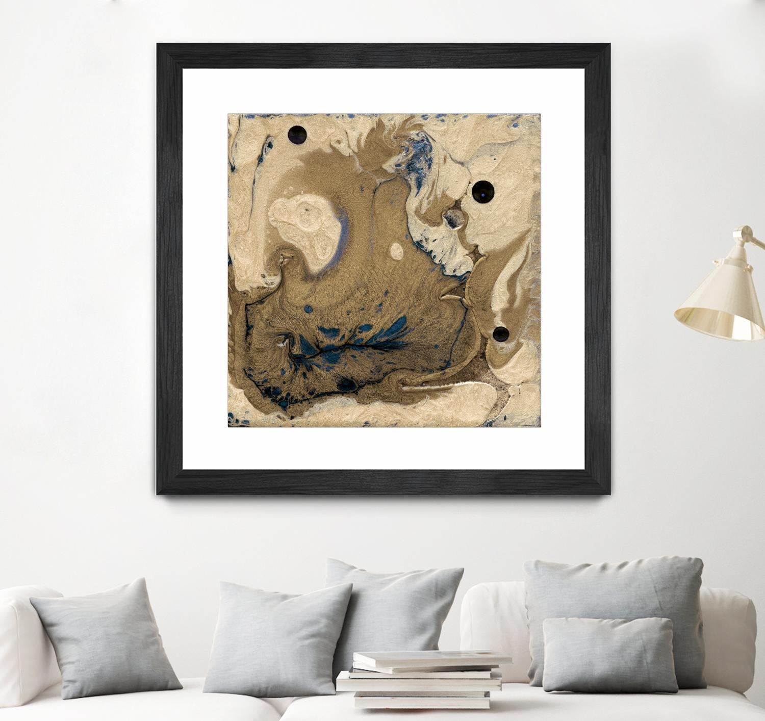 Mojave I by Alicia Ludwig on GIANT ART - brown abstract