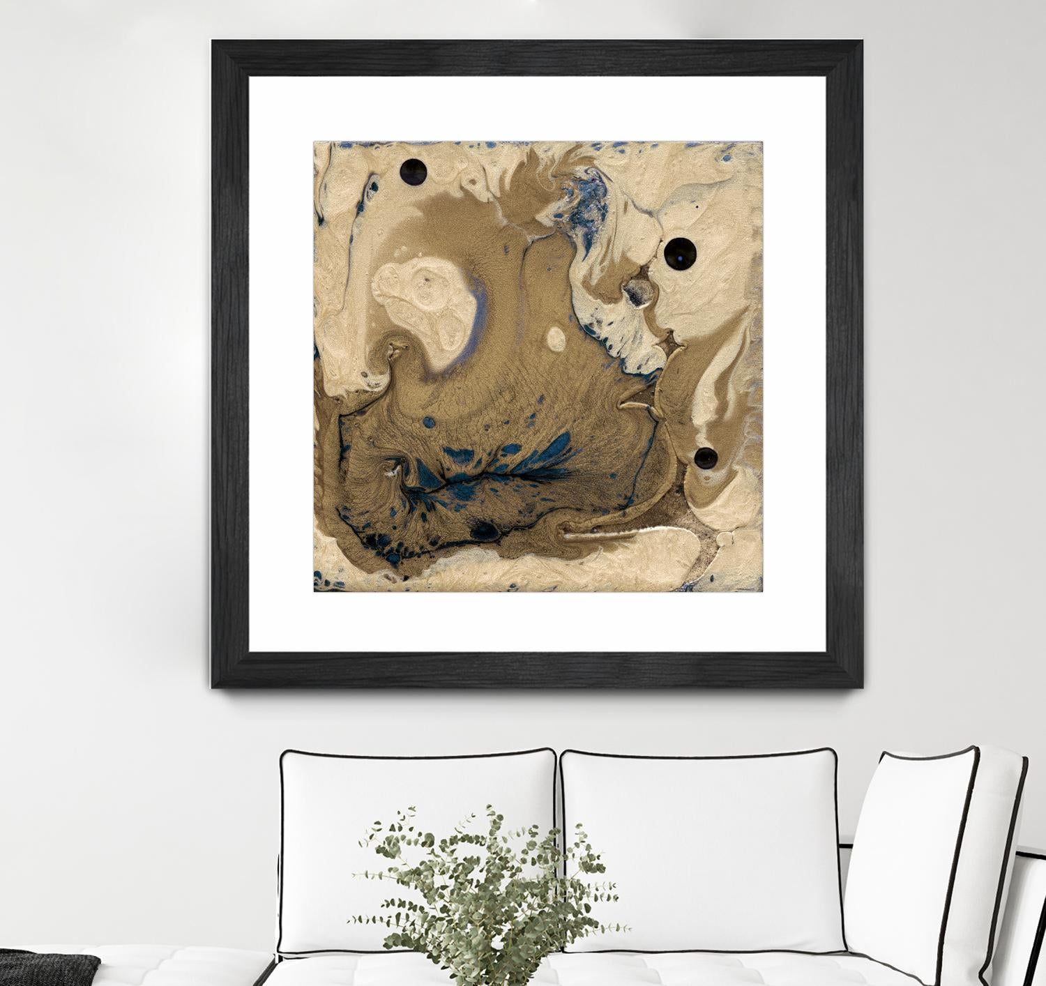 Mojave I by Alicia Ludwig on GIANT ART - brown abstract