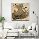Mojave I by Alicia Ludwig on GIANT ART - brown abstract
