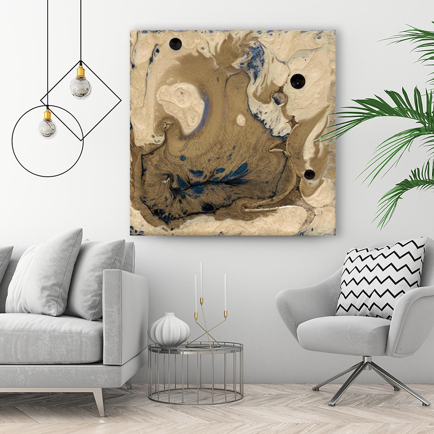 Mojave I by Alicia Ludwig on GIANT ART - brown abstract