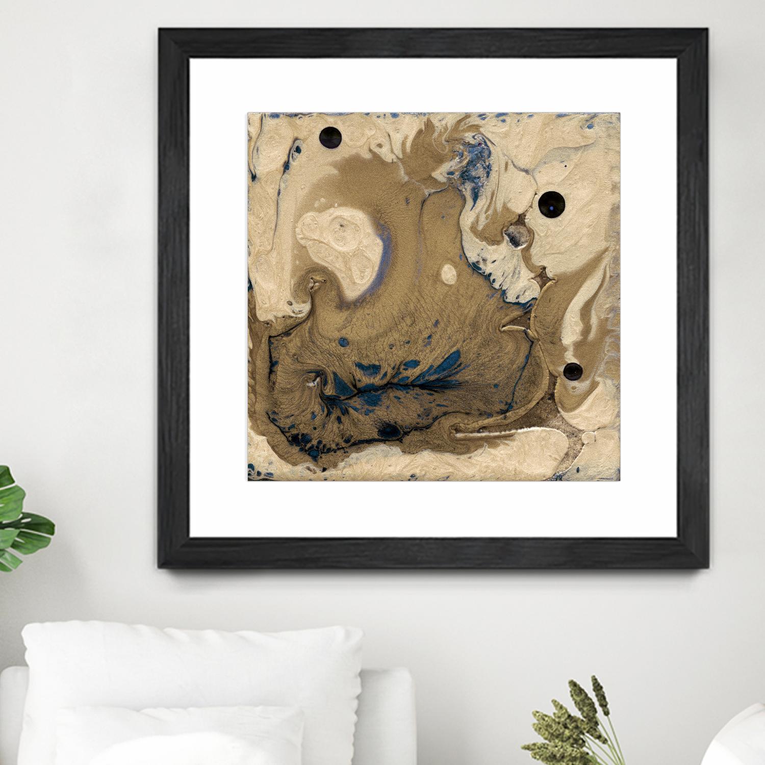 Mojave I by Alicia Ludwig on GIANT ART - brown abstract