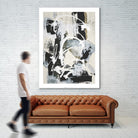 Nature's Winterland I by Joyce Combs on GIANT ART - white abstract abstract