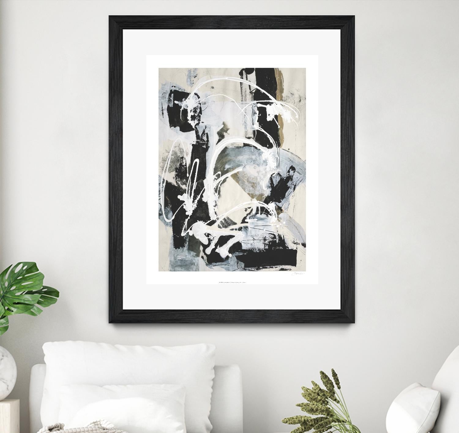 Nature's Winterland I by Joyce Combs on GIANT ART - white abstract abstract