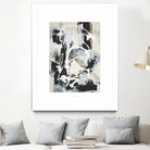 Nature's Winterland I by Joyce Combs on GIANT ART - white abstract abstract