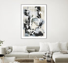 Nature's Winterland I by Joyce Combs on GIANT ART - white abstract abstract