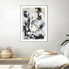 Nature's Winterland I by Joyce Combs on GIANT ART - white abstract abstract