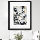 Nature's Winterland I by Joyce Combs on GIANT ART - white abstract abstract