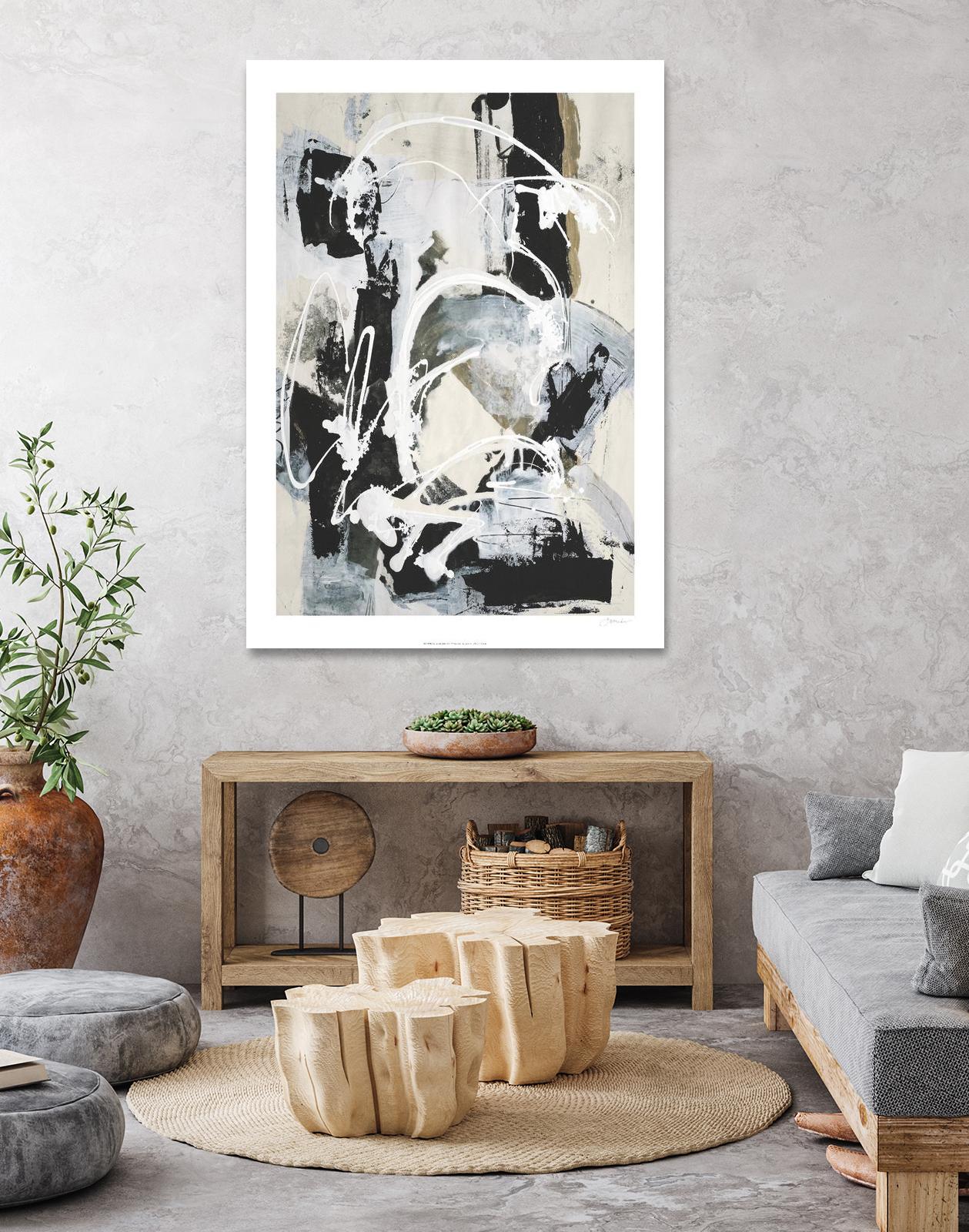 Nature's Winterland I by Joyce Combs on GIANT ART - white abstract abstract