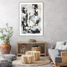 Nature's Winterland I by Joyce Combs on GIANT ART - white abstract abstract