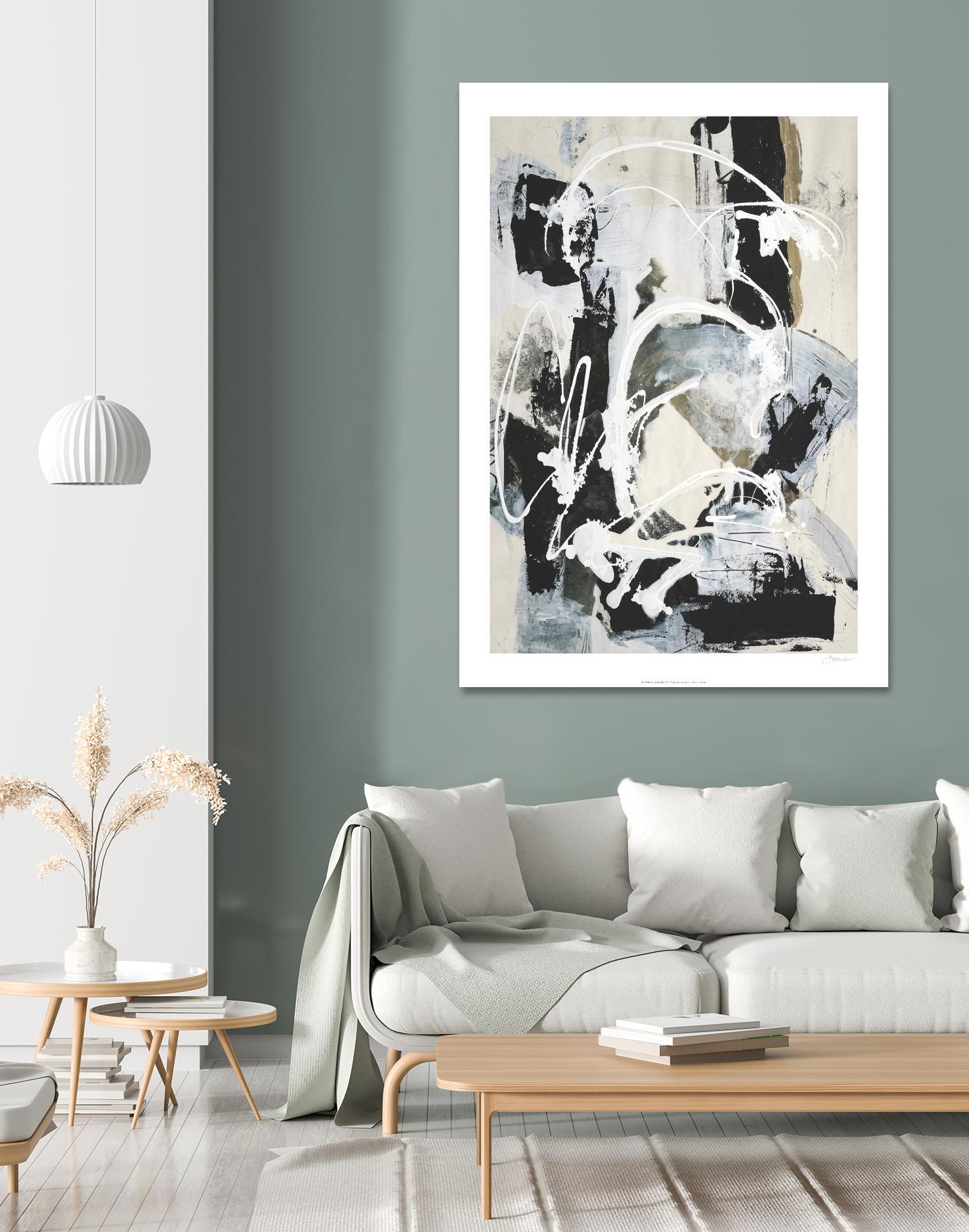 Nature's Winterland I by Joyce Combs on GIANT ART - white abstract abstract