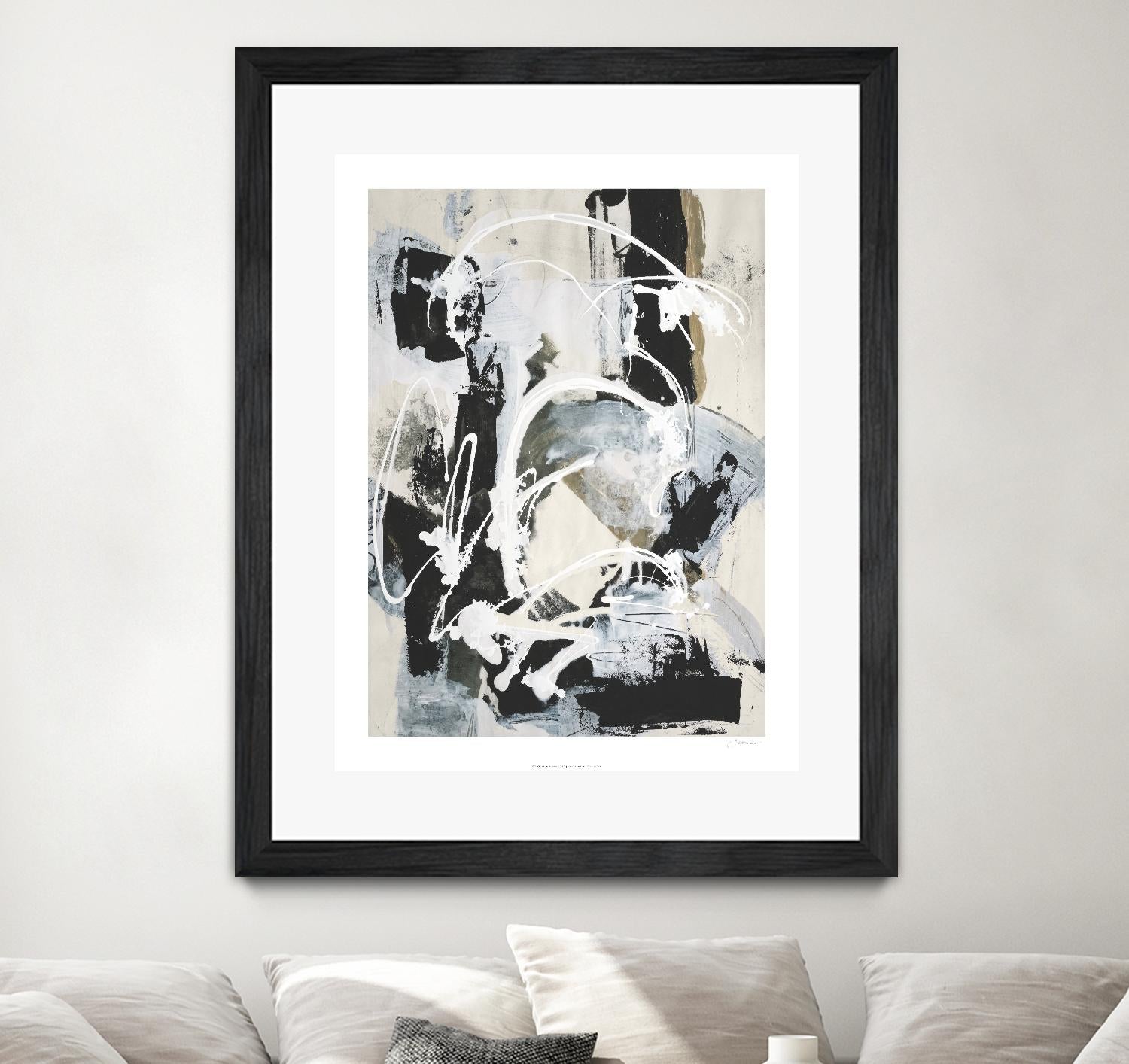 Nature's Winterland I by Joyce Combs on GIANT ART - white abstract abstract