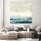 Coastal Currents I by June Erica Vess on GIANT ART - blue abstract