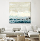 Coastal Currents I by June Erica Vess on GIANT ART - blue abstract