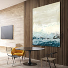 Coastal Currents I by June Erica Vess on GIANT ART - blue abstract