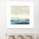 Coastal Currents I by June Erica Vess on GIANT ART - blue abstract